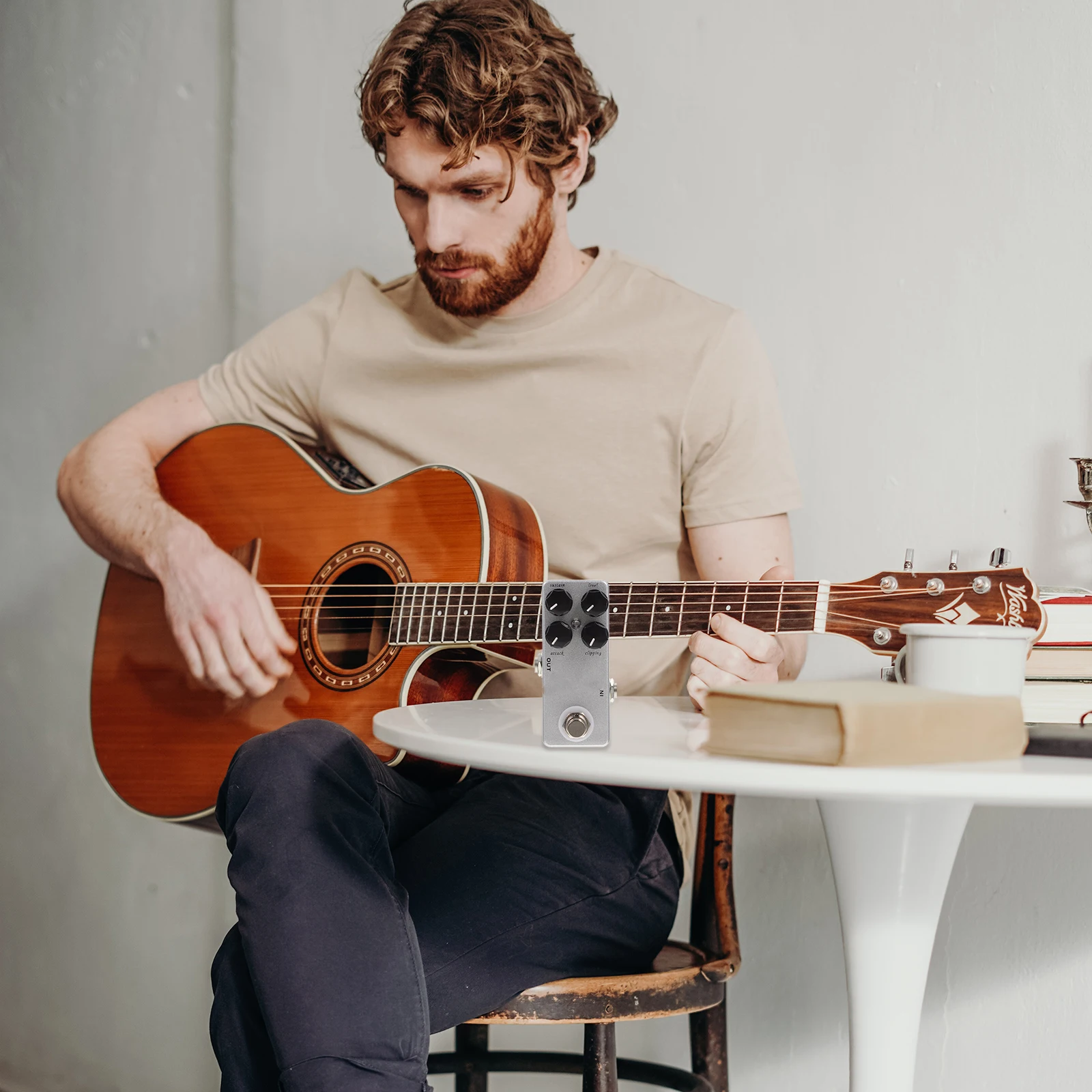 

1 pc Effector Mini Guitar Overload Effector Premium Guitar Accessory True Bypass Noiseless Design High-Quality Musical