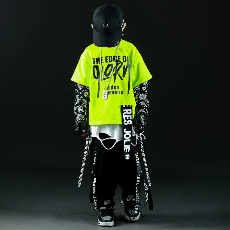 Teenage Clothes Set Kids Tracksuit Cotton Long Sleeve Tops + Pants Children Clothing Boys Hip Hop Sportswear 4 6 8 10 12 13 14 Y