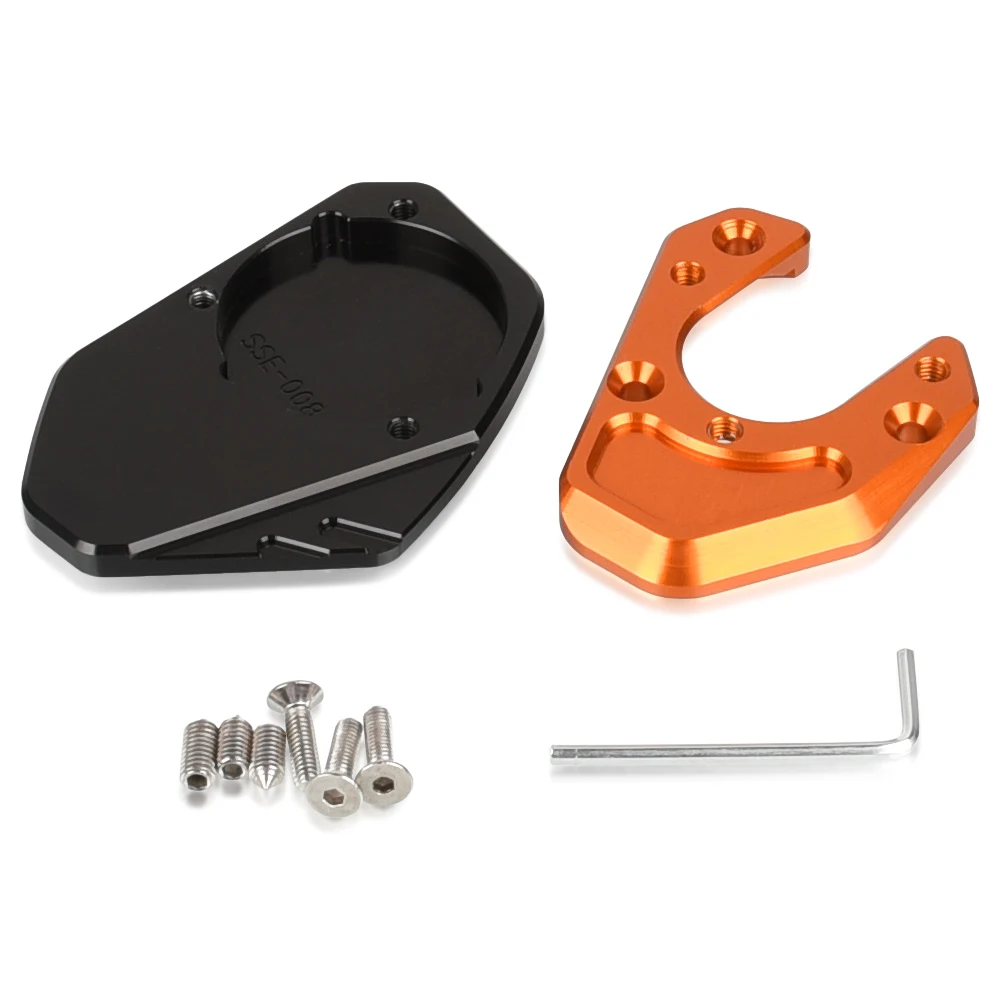 Motorcycle For KTM ADVENTURE 950 990 Adventure R S 1190 adventure Side Stand Enlarger Kickstand Enlarge Plate Pad Accessories