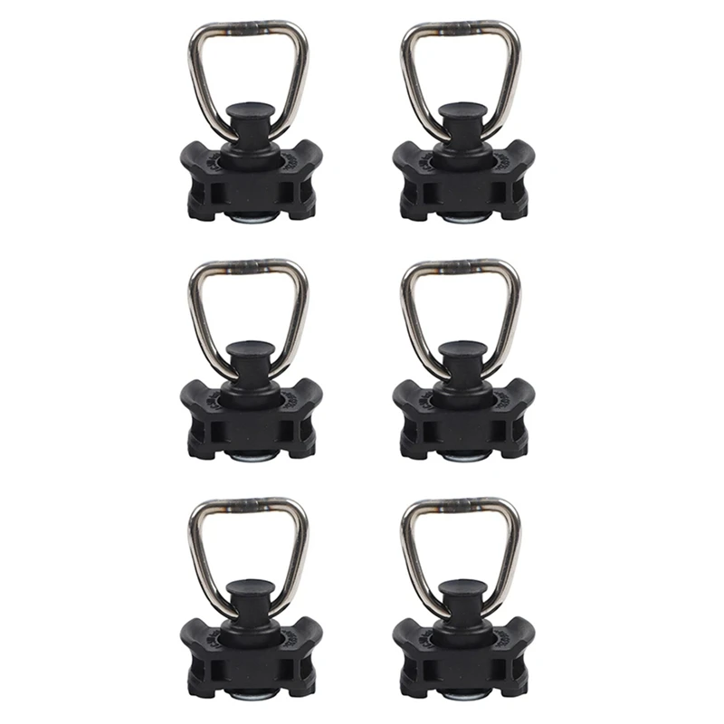 Super Sale 6pcs Airline Rail Track Lock End Fitting Track L Fitting for Rv Hanging Hook RV Truck Trailer
