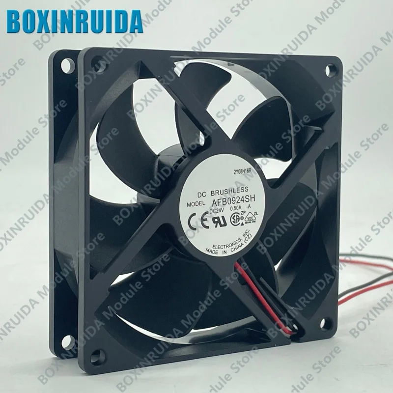 Brand new original AFB0924SH double ball high air volume axial fan 9225 24V 0.50A 9CM