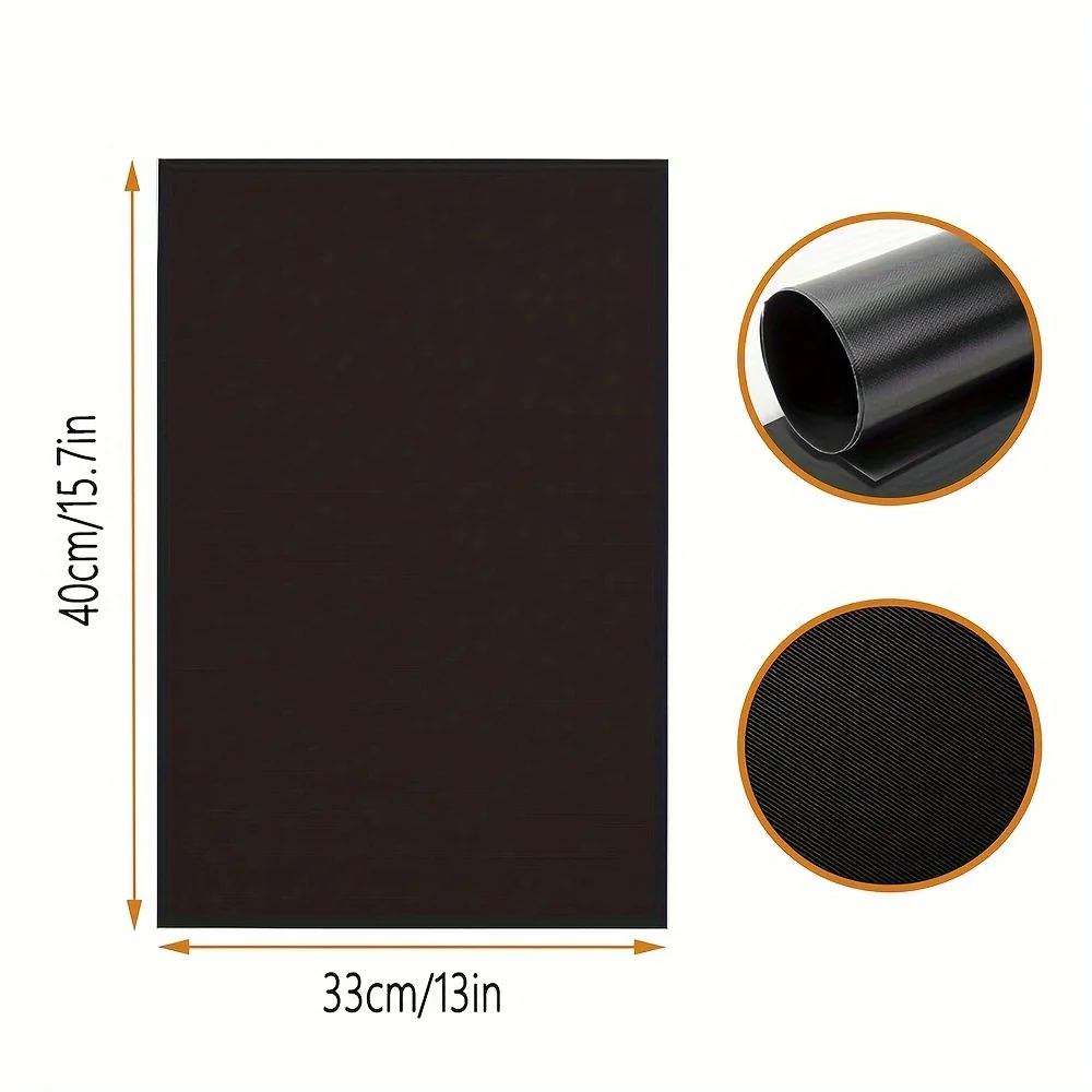 1/2/3/5Pcs BBQ Mats Oven Bottom Liners Reusable Non-stick Baking Mats Outdoor Party Protective Mats Kitchen Tools