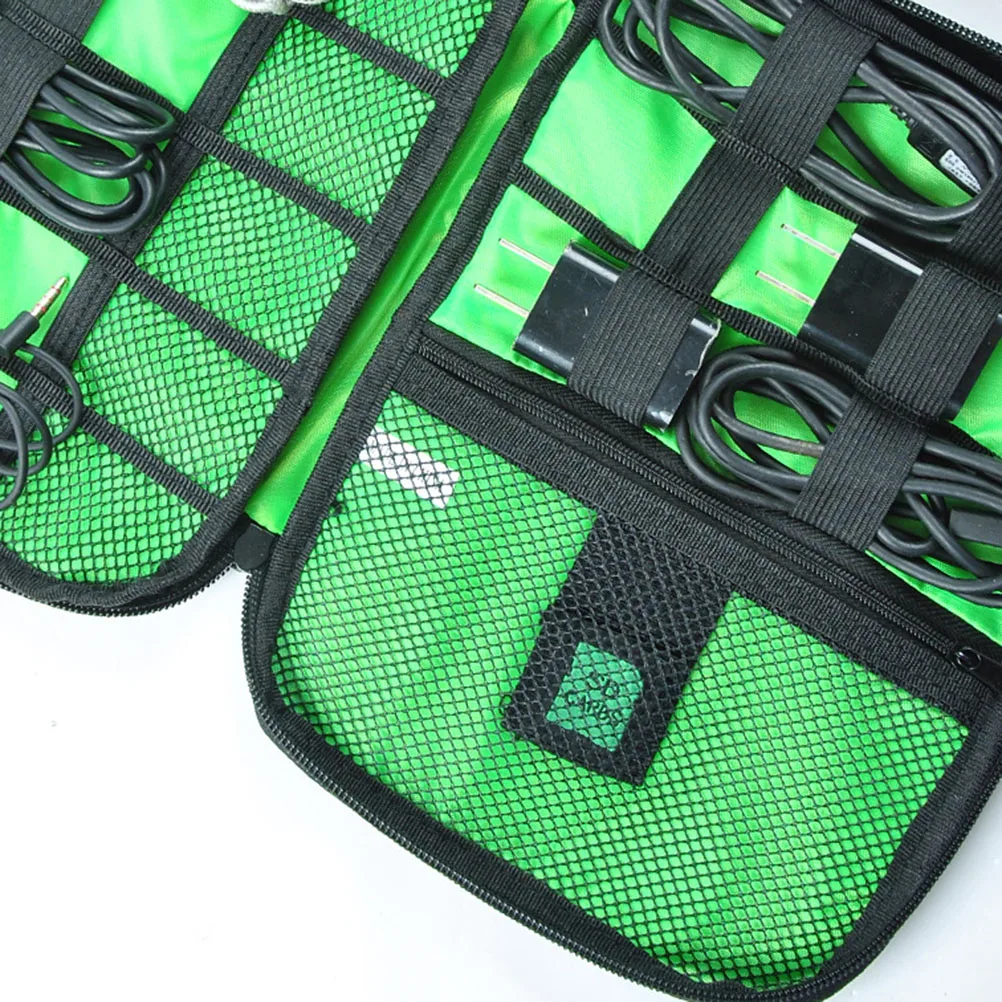 

USB Cable Storage Bag Travel Electronics Organizer Portable Digital Pouch Data Cable Gadget Case Cosmetics Keys Phone