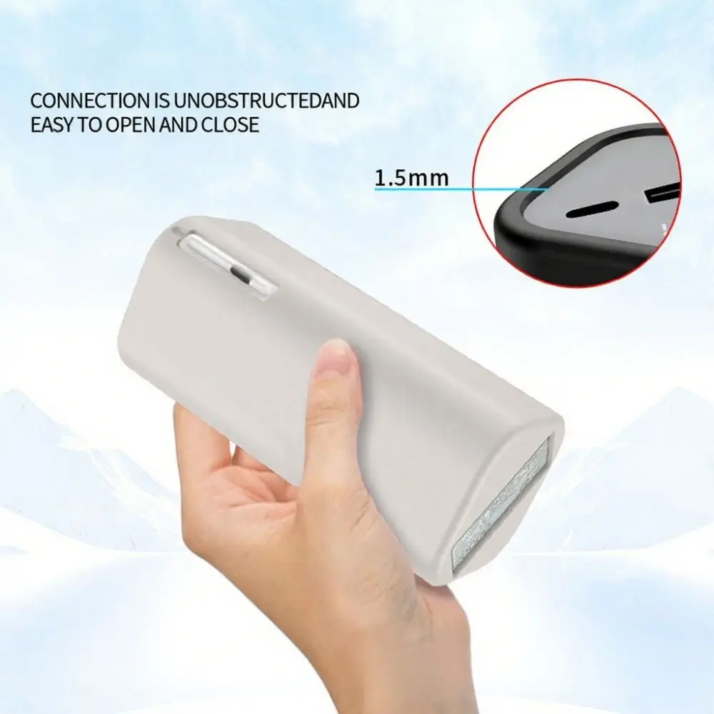 Shockproof Silicone Case Dustproof Solid Color Protective Cover Soft Portable for OnePlus Supervooc 150W Power Bank
