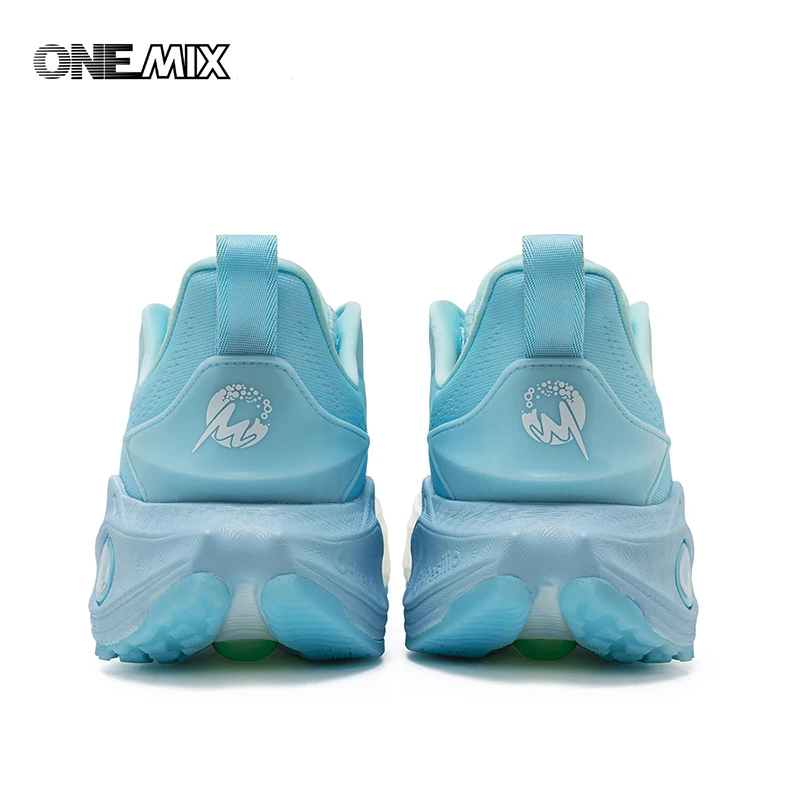 ONEMIX 2024 New Road Running Shoes Lightweight breathable Cushioning Men Training Outdoor non-slip sport fitness Sneakers