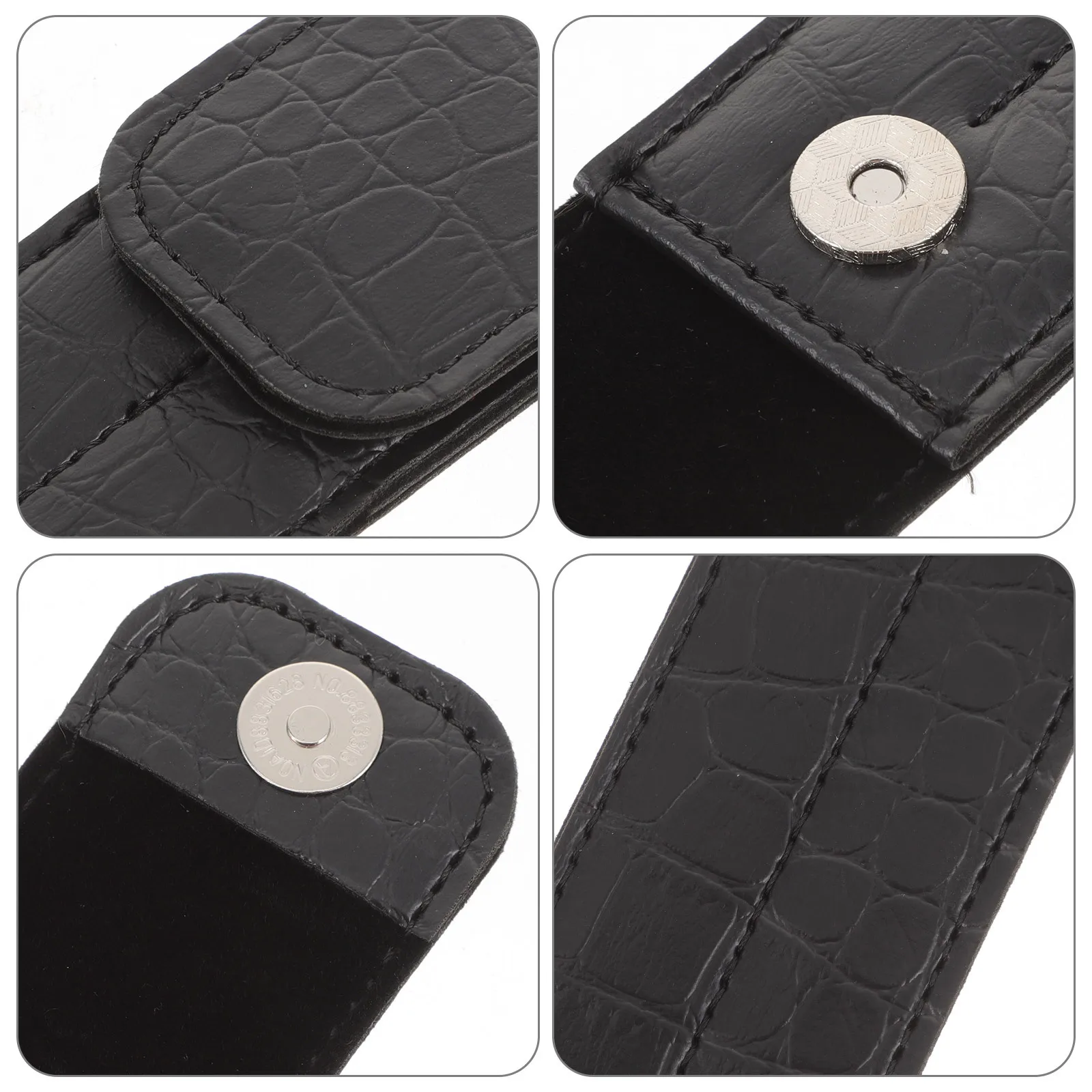 

Eyelash Tweezer Pu Case Anti-Static Magnetic Holder For Eyelash Extensions Travel Tweezer Storage Small Tools Organizer