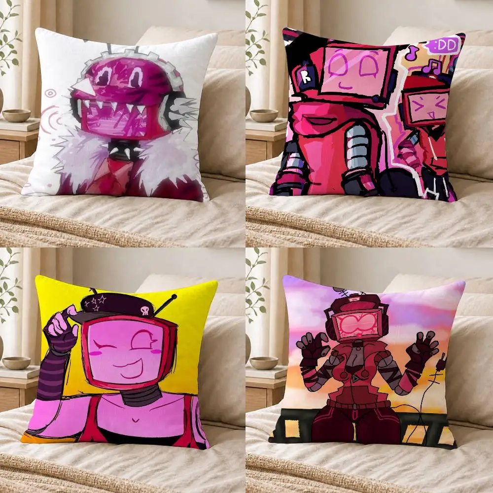 Funny V-Veeronica Fanart Double-sided Printed Square Decorative Cushion Cover for Sofa Living Room Home Decor