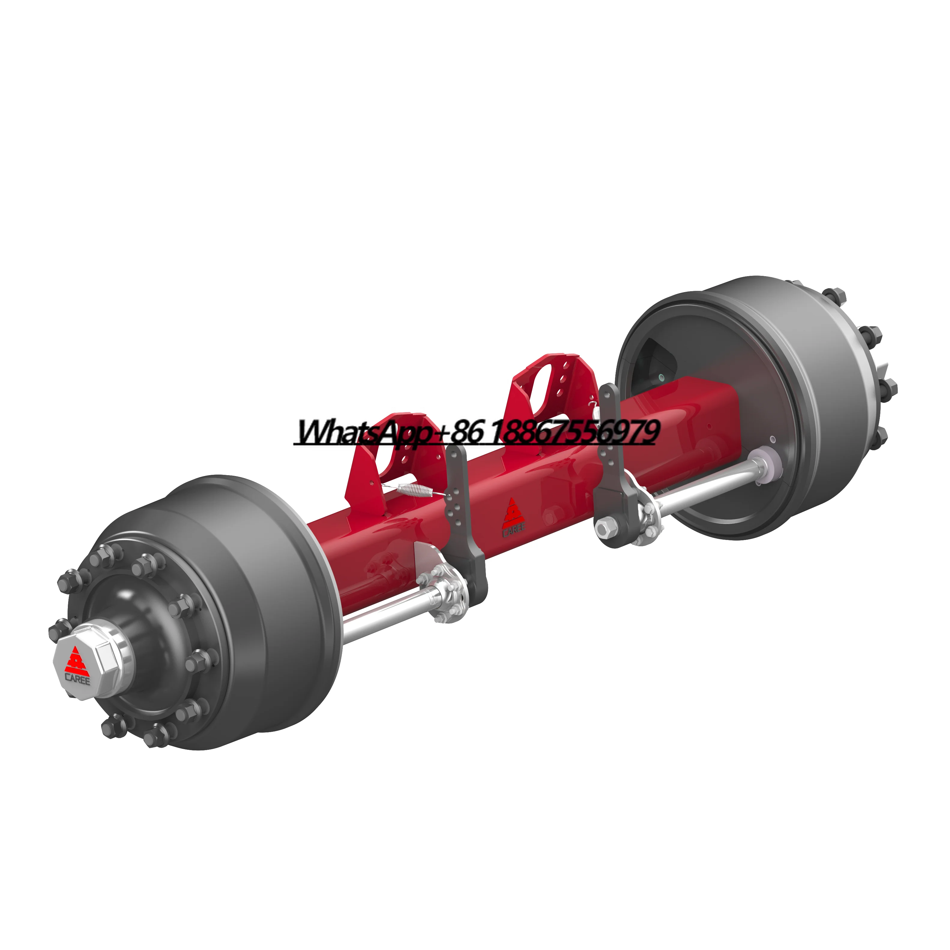 

High Quality 16T Steel Axle Trailer Hub American Type Parts for Used and New Semi Trailers Direct Factory Price