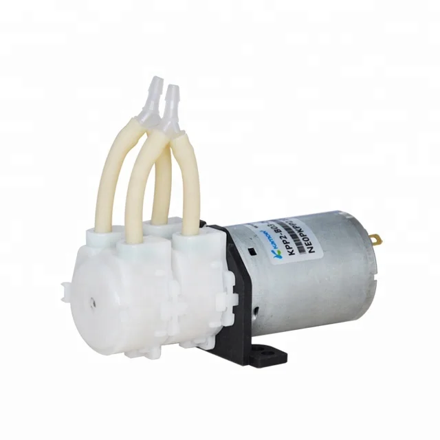 

Перистальтический насос Kamoer KPP2 Mini с двумя трубками для дозирования, многоканальный, для медицинских и химических жидкостей, этиленгликоля