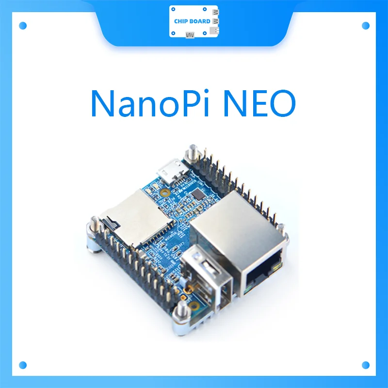 Imagem -02 - Nanopi Neo-placa de Desenvolvimento Allwinner h3 Placa de Desenvolvimento Super Raspberry Pie Quad-core Cortex-a7 Ram 512mb Play Core