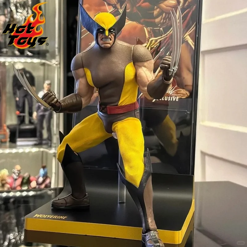 

In Stock Hot Toys Ht 1/6 Hs03 Manga Version X-Men Wolverine Brown Battle Dress Edition Collected Action Figure Birthday Toy Gift