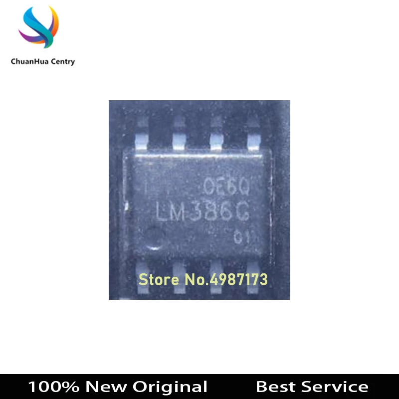 10 sztuk/partia LM386G-S08-R LM386G SOP8 100% nowy oryginał w magazynie