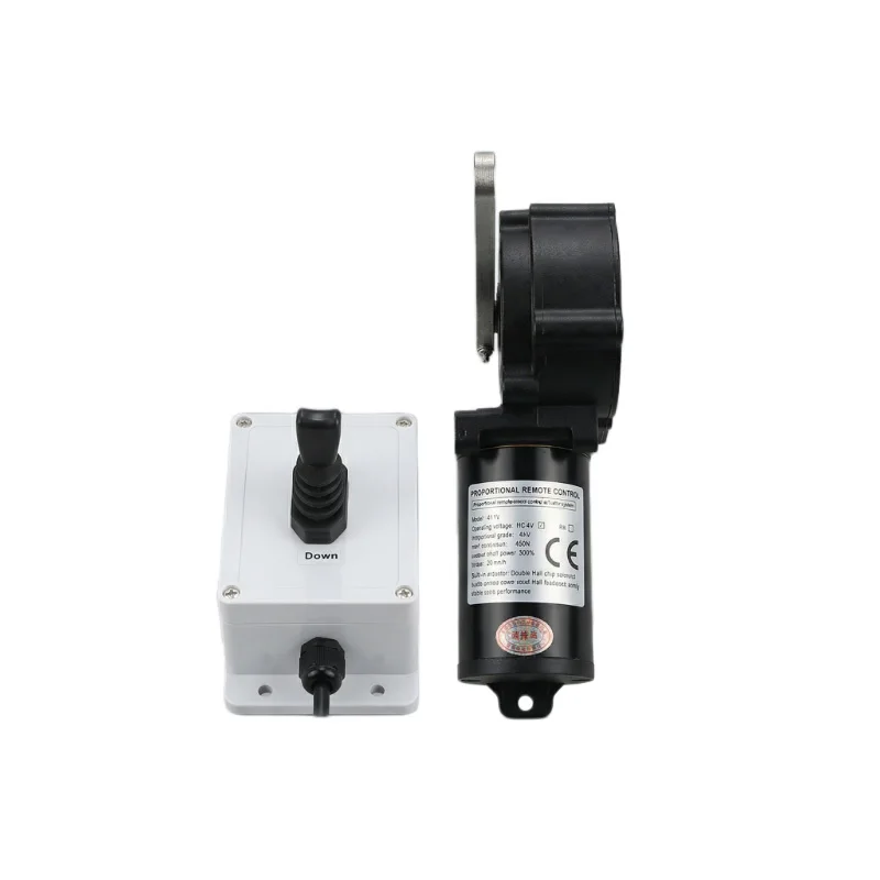 Single pole remote control for hydraulic winches, waterproof, with a distance range of 50~500m, safe installation and operation