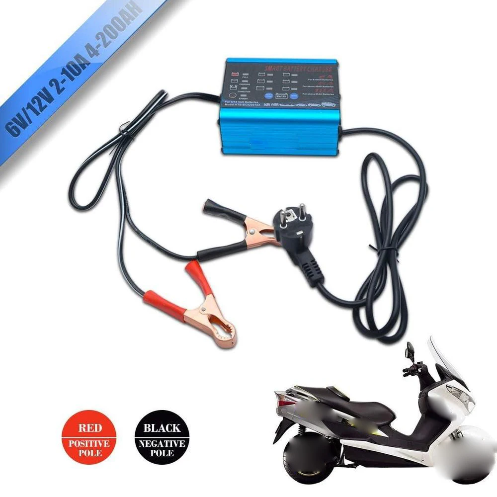 1 x Battery Charger (With AU Plug/EU Plug/UK Plug) fit for  a wide range of vehicles, including cars, motorcycles, tractors ﻿