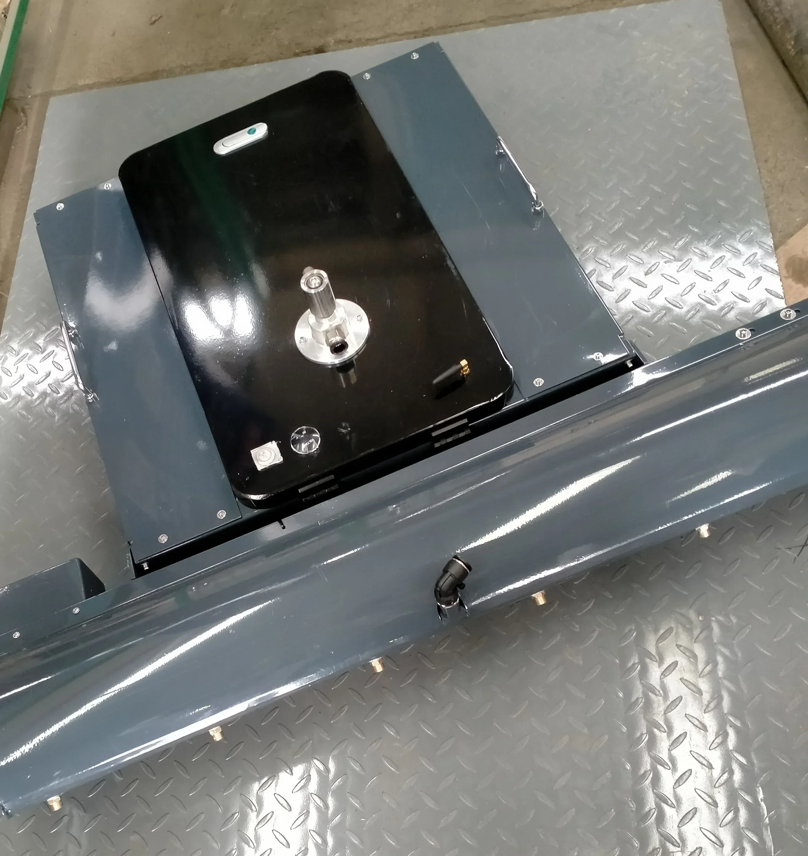 Operated PV Cleaning Robot with Cleaning Brush Efficient   Cleaning Machine