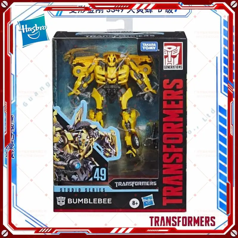 

В наличии: Hasbro Transformers Classic Toys Studio Series SS49 Deluxe Bumblebee — коллекционная фигурка робота, игрушка, подарки, хобби