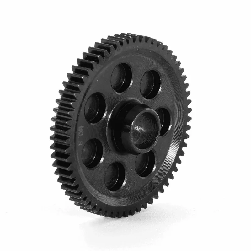 ARRMA 1/10 GORGON Monster Truck 4X2 Medium Carbon Alloy Steel Spur Gear 61T 0.8 Modulus Replacement for ARA31110