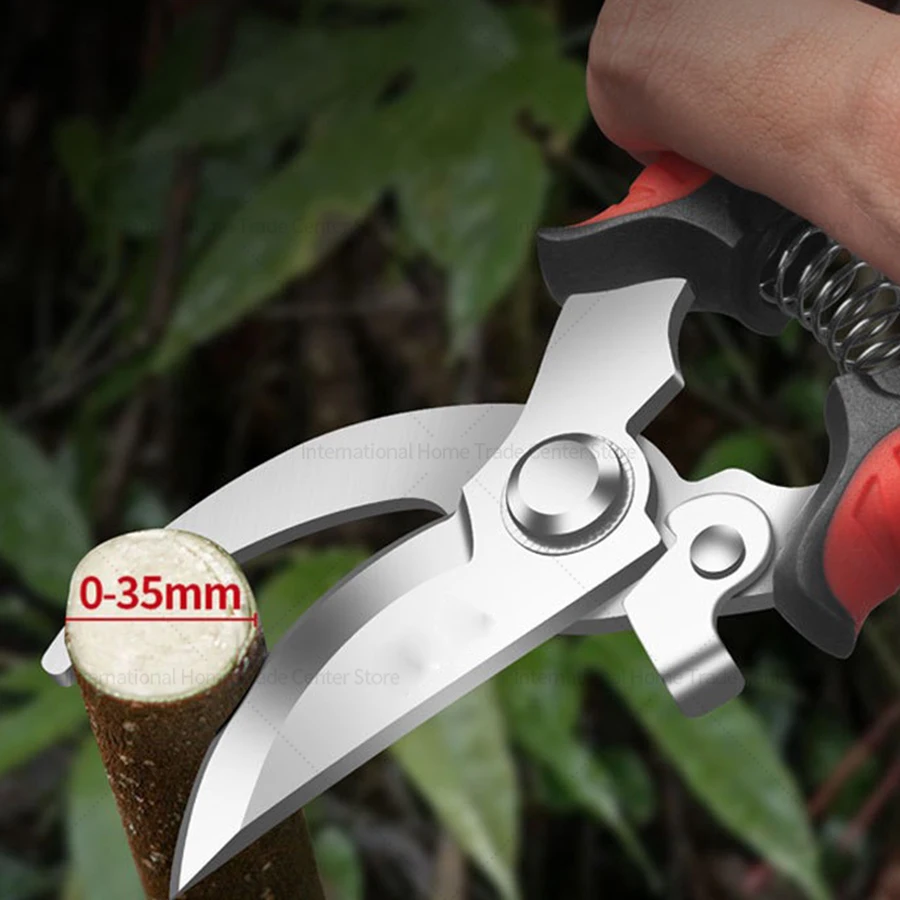 Imagem -04 - Professional Garden Pruner Scissors Sharp Bypass Poda Shears Tree Trimmers Secateurs Hand Clippers para Garden Beak Scissors