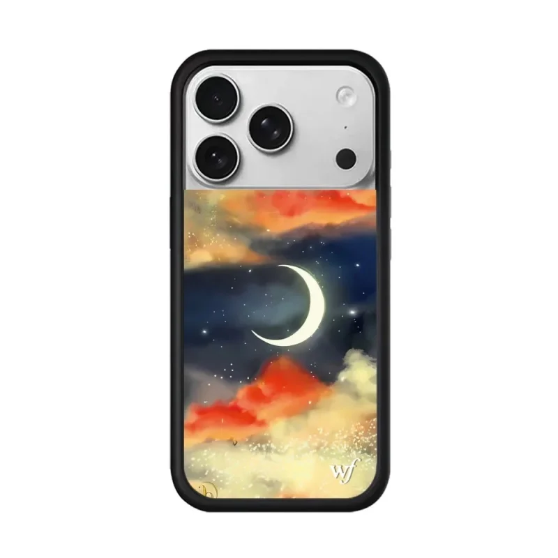 حافظة لهاتف آيفون 17 12 13 14 15 16 Pro Max 16 Plus NIS كارتون القمر الفجل أرنب wf ﻿