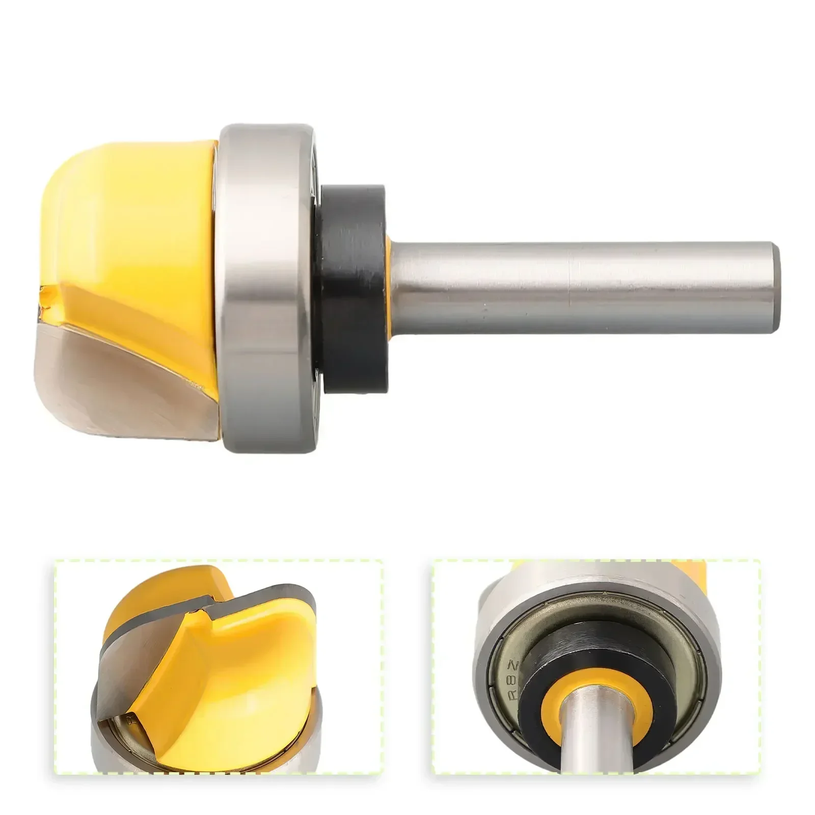 1PCS 8mm Shank Bowl And Tray Router Bit Round Nose Milling Cutter Home Woodworking Tool Accessories For Hand Making Drawer
