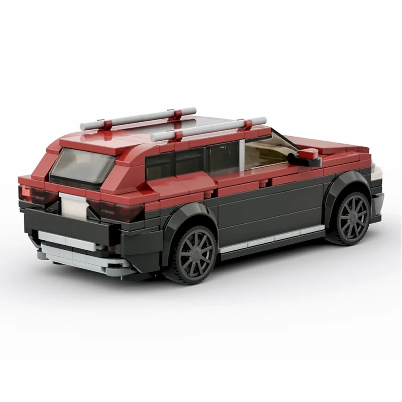Speed Racing Car Model MOC Building Bricks GLS Large Luxury SUV Modular Technology Children Holiday Gifts Assemble Toys Suit