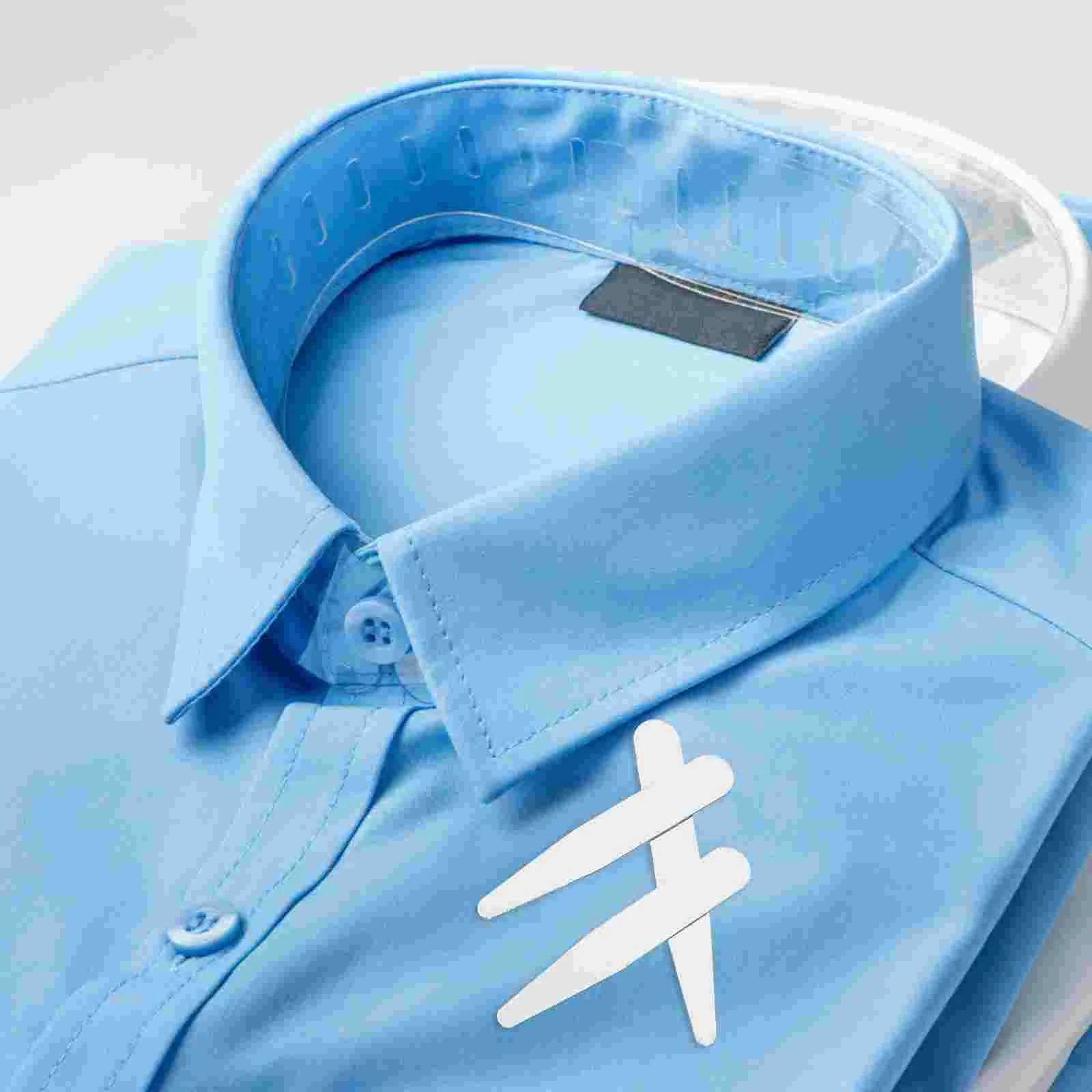 40 Pcs Mens Shirt Stays Men's Shirts Collar Trash Bag Pants Suit Accessories Belt