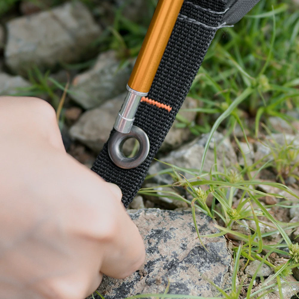 

Portable Hiking Tent Accessory Aluminum Pole Hiking Tent Accessory Aluminum Tent Poles 7001T6 Aluminum Alloy Easy Installation