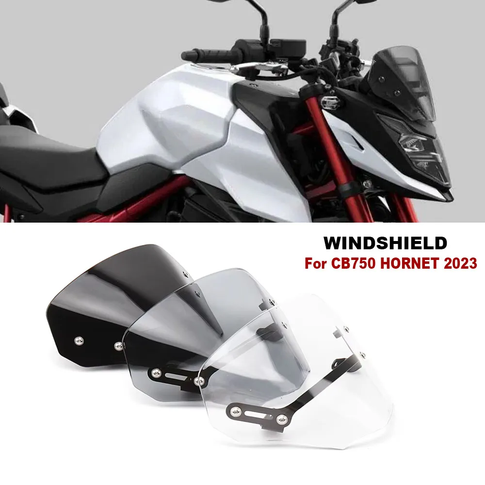 

For HONDA CB750 HORNET CB 750 Hornet 2023 Motorcycle accessories Front Windshield Windscreen Fairing Deflector