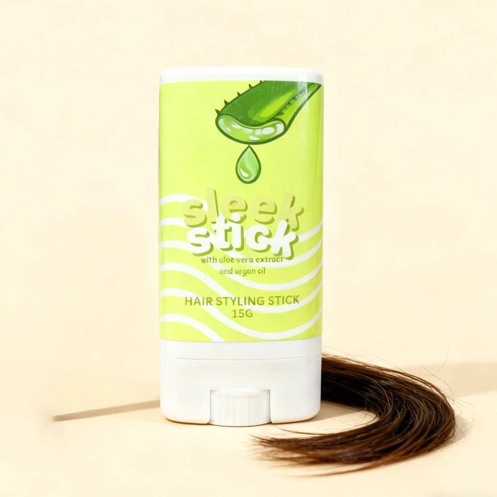 Potente palo de cera de peinado de larga duración, portátil, no graso, fácil de usar, herramienta de peinado para hombres y mujeres