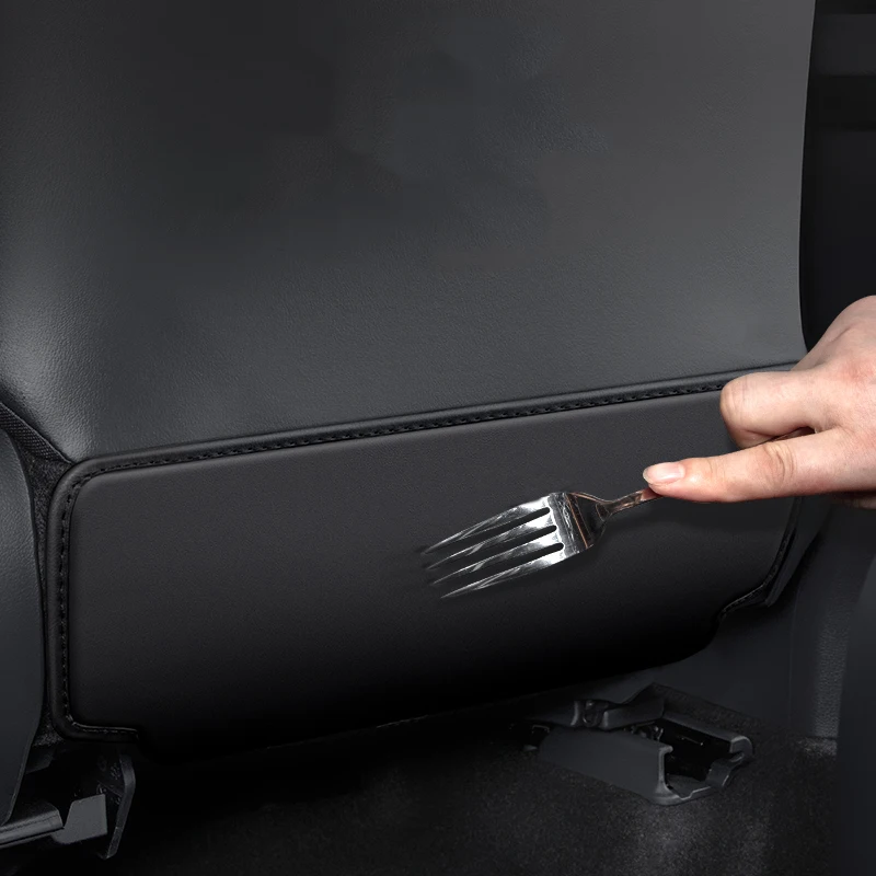 لتويوتا هايلكس SR5 4X4 ريفو 2015 2016 2017 2018 2019 2020 2021 2022 2023 المقعد الخلفي غطاء حامي مكافحة ركلة الحصير اكسسوارات #5