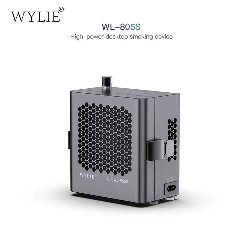 Wylie WL-805S MINI Desktop Smoke Absorber Industrial Fume Purifier Mobile Soldering Smoke Dust Extractor