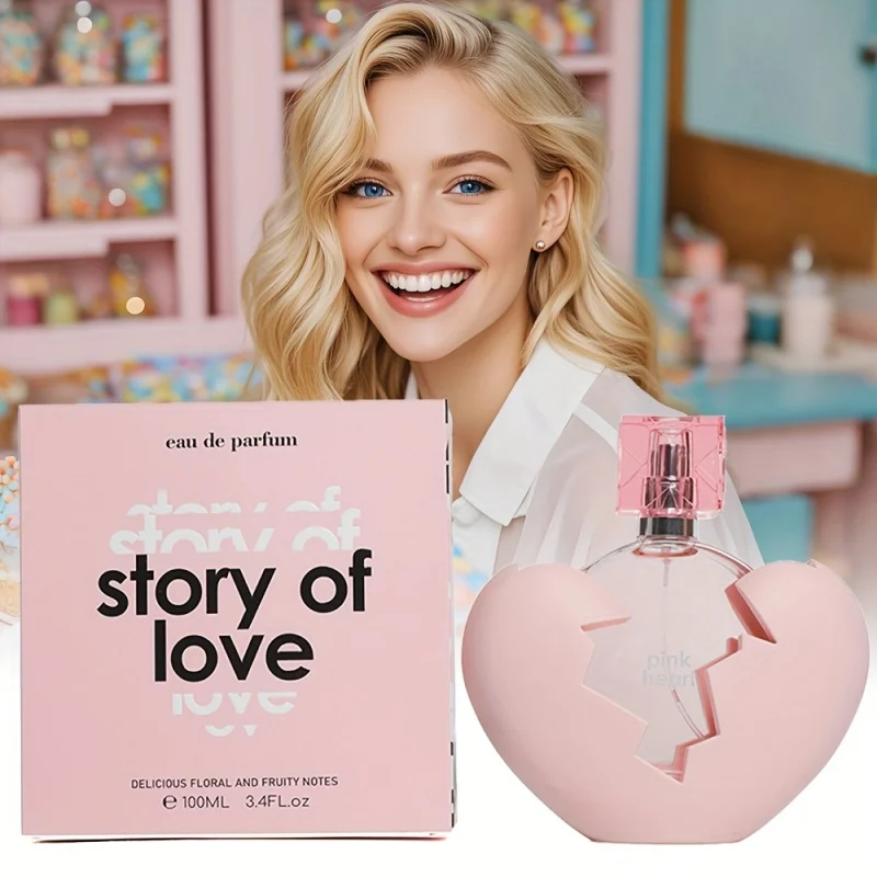 

Женская туалетная вода Sweet Pink Heart, долговечные цветочные и фруктовые заметки, содержащие ароматы груши