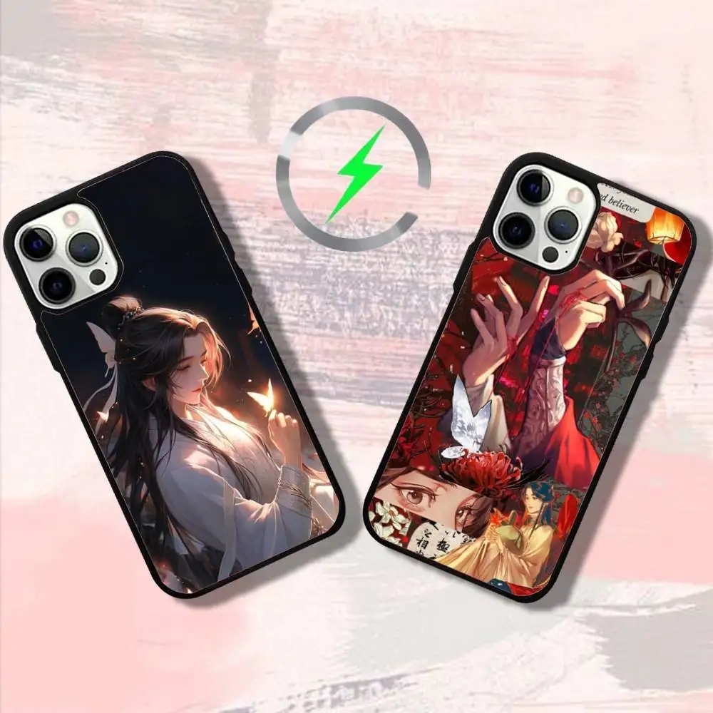 

H-Heaven Official Blessings Phone Case For iPhone17,16,15,14,13,12,11,Pro,Max,Plus,Mini,SE4,E Magnetic Magsafe Wireless Charging