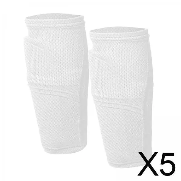 

Leg Calf Shin Guard Sleeves Double Layered Soccer Socks Durable Breathable Protection for Cycling Running Soccer