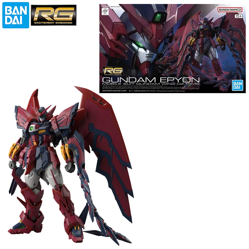 

В наличии Bandai RG Gundam OZ-13MS Gundam Epyon масштаб 1/144 хорошая сборка аниме экшн-фигурка коллекционные игрушки