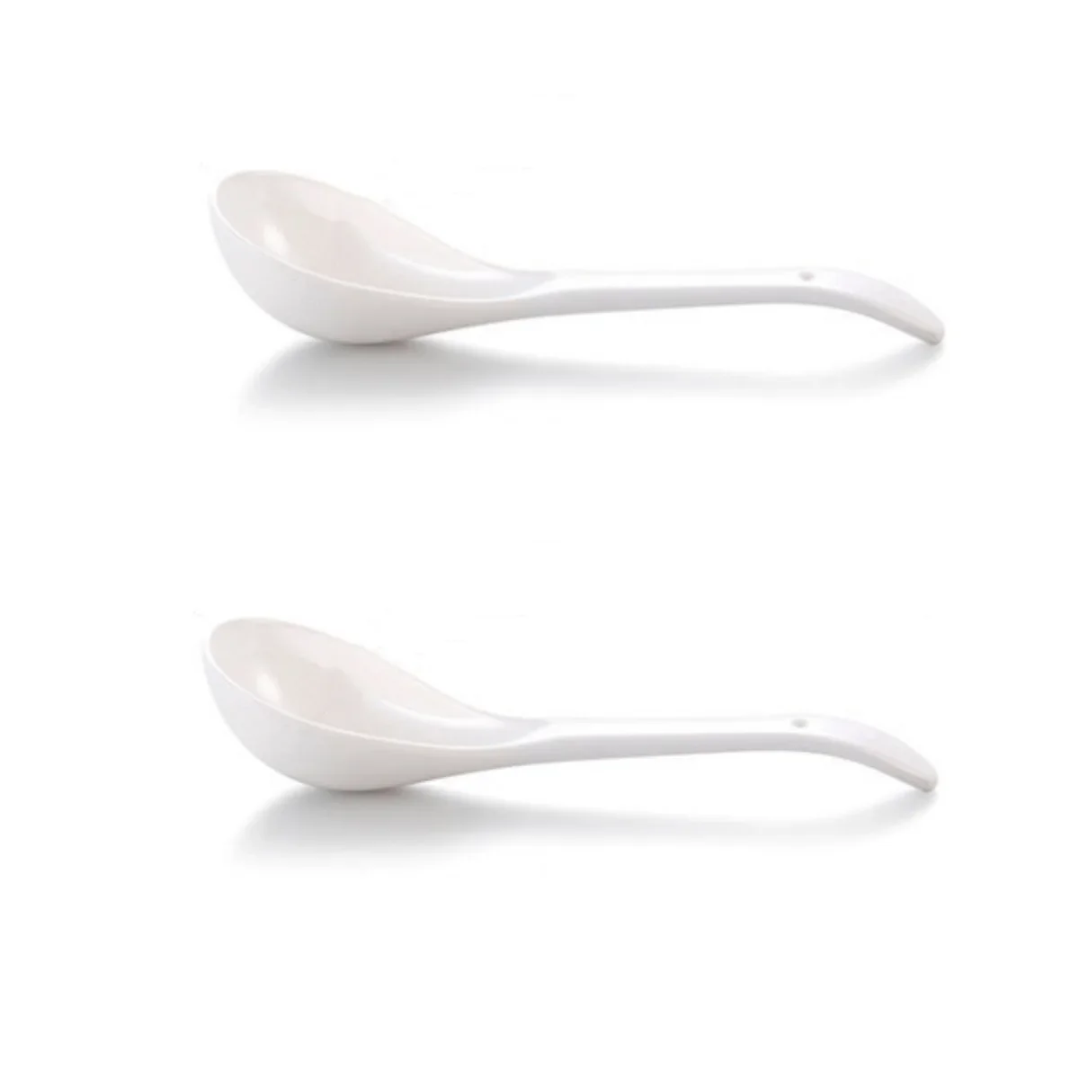 2pcs Japanese Style Long Handle Soup Spoon Ramen Ladle Spoon For Ramen Noodle Soup Hot Pot Scoop nder Kitchen Utensil Melamine