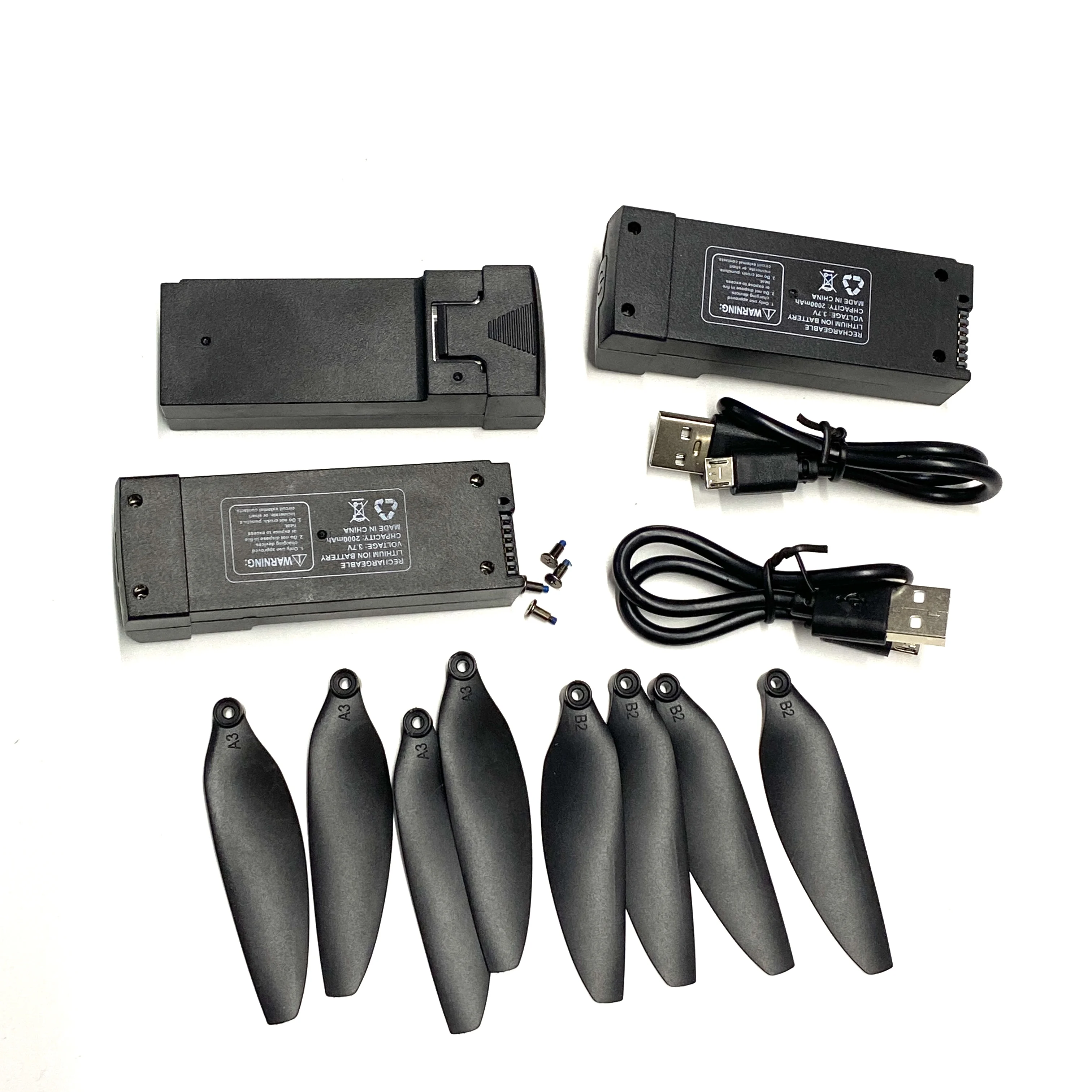 Z908max Li-Po Oplaadbare Batterij 2000Mah Z908 Max Cine Rc Drone Batterijen Propellerbladen Kit Onderdelen