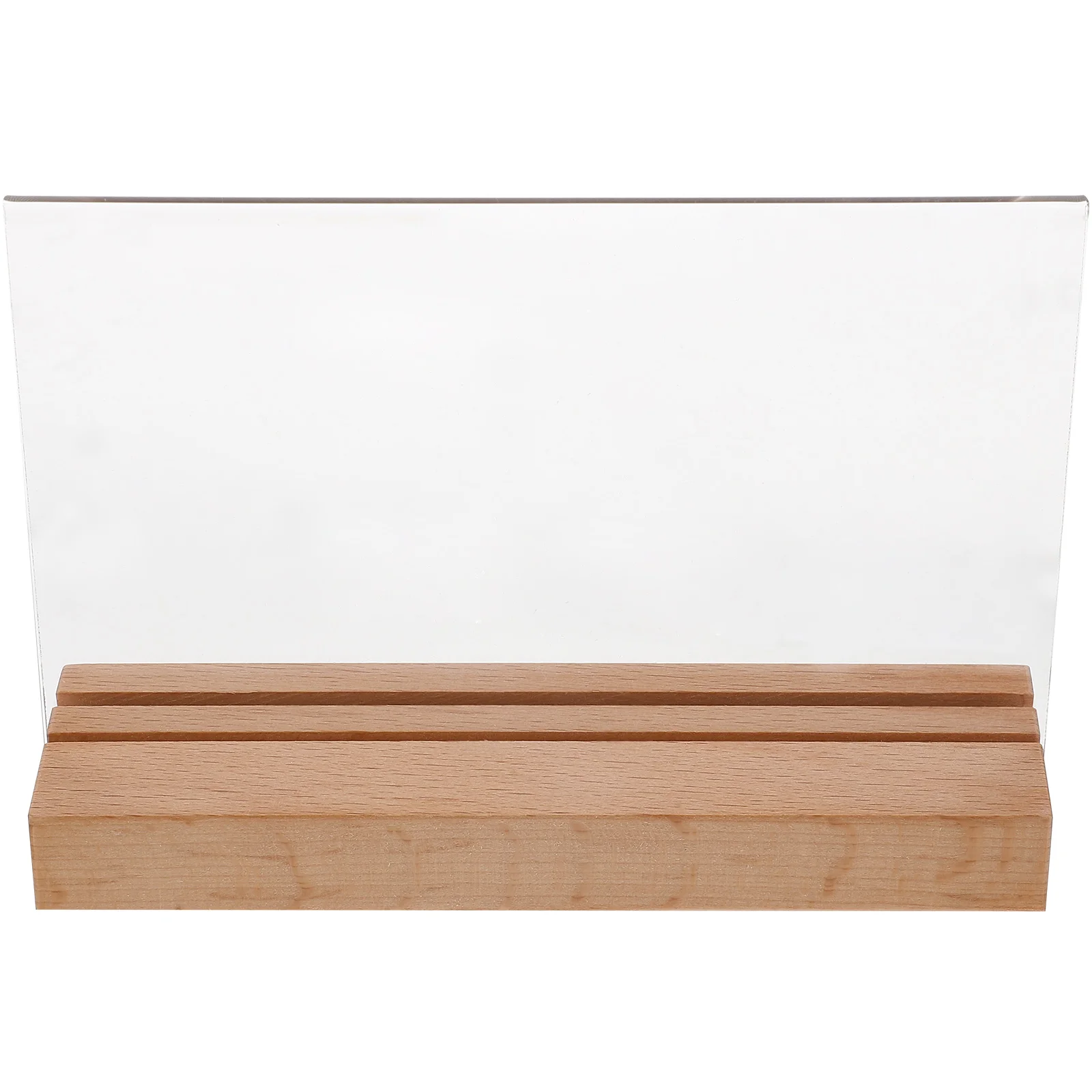

Poster Board Dual Purpose Display Stand Chalkboard Signs Showing for Multipurpose Wooden Message Rack