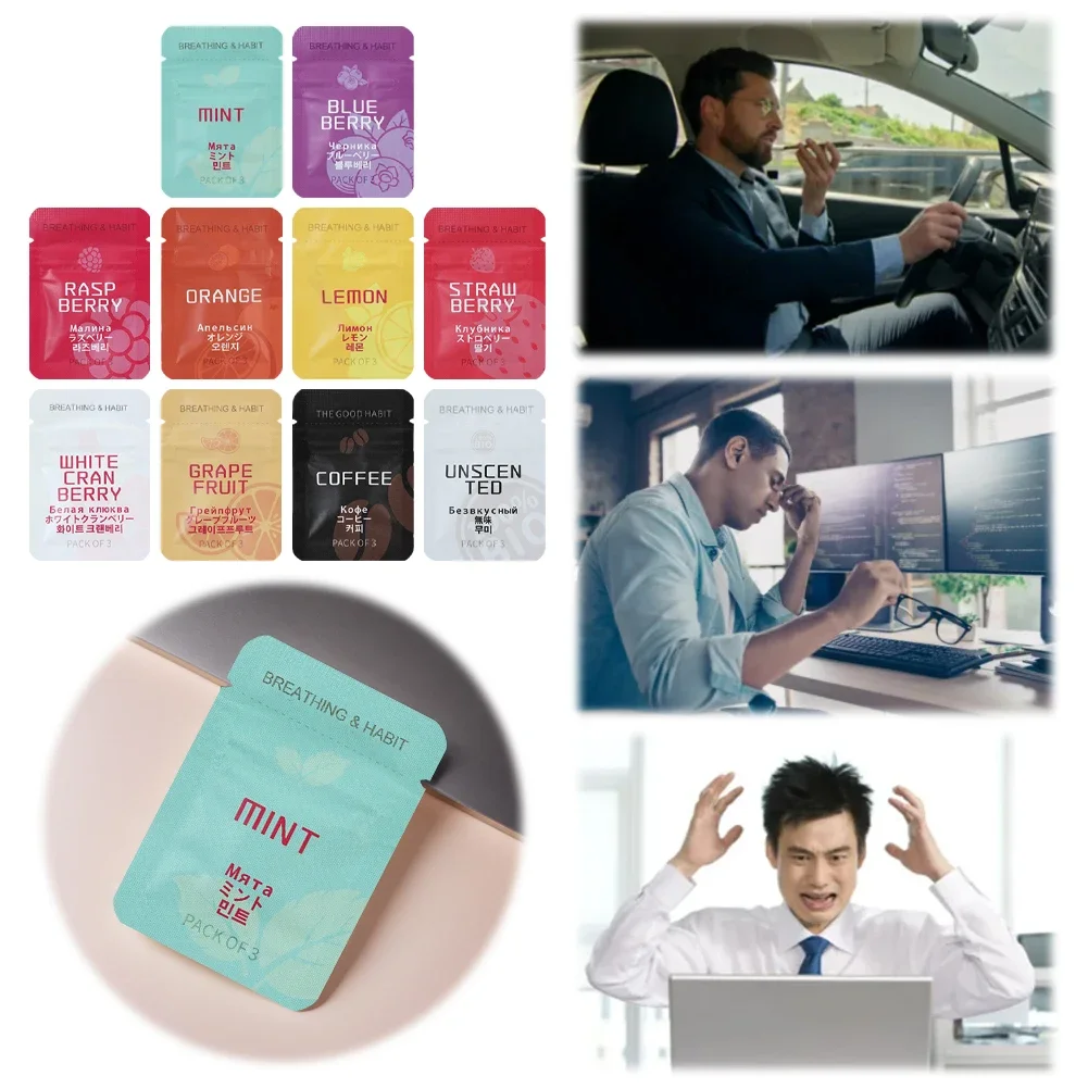 Stop met roken Rookloze aromatherapie Katoenen kern Fruitsmaken Filter Ademhalingsweerstand Filter Stop met rookhulpmiddelen Kettingen