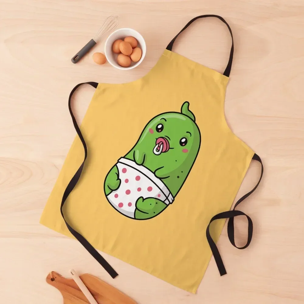 Baby Pickle Apron women's work Customizable Woman Kitchens Woman Apron