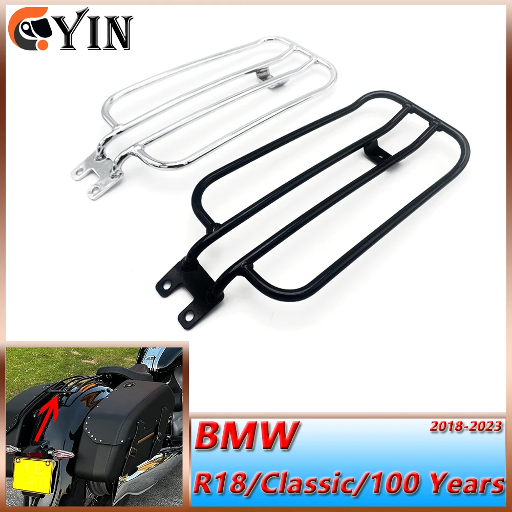 Para BMW R18 2020 20212022 2023 R18 r18 Classic R18 100 años accesorios de motocicleta asiento trasero portaequipajes marco de soporte