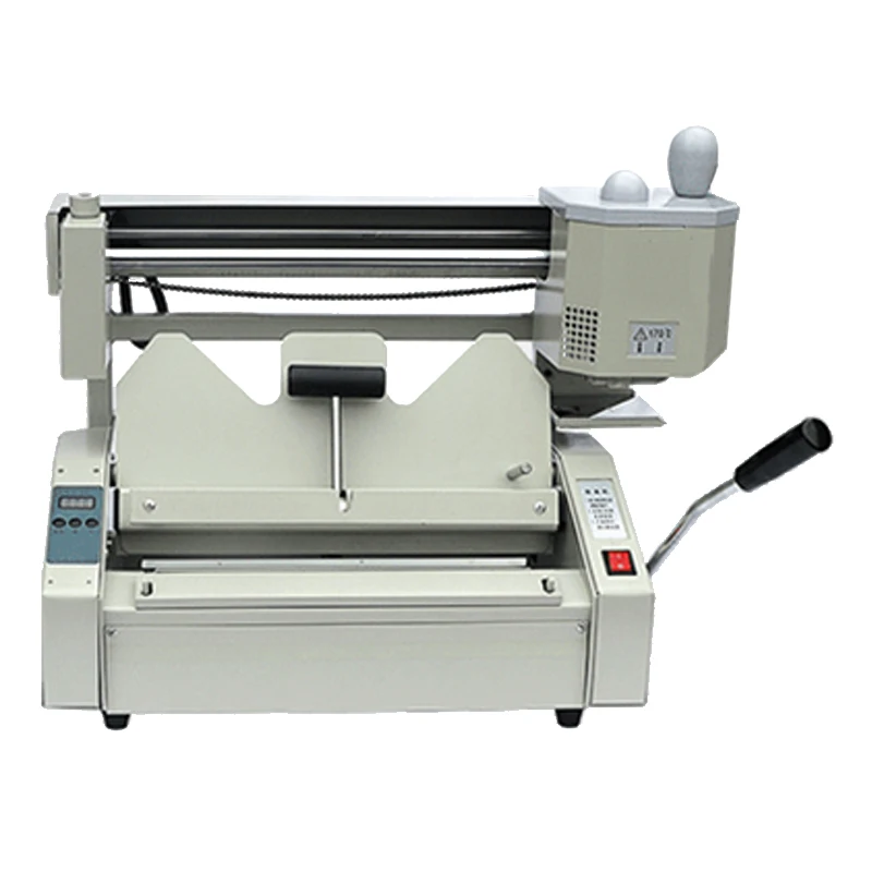 A4 Clue Binding Machine Wireless Manual Desktop Small Binder Office Graphic Hot Melt Glue Grain Binding Electric Binding Machine