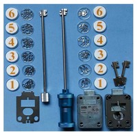 ATM Treasury 71111 Turbo For Vault-Mauer Safe Box Read Unlock Combination 3 In 1 Key Lock Pick Set Locksmith Tools