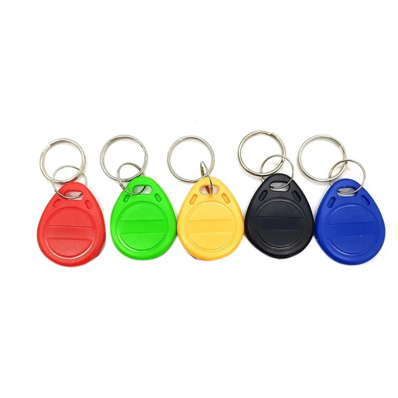 New 100Pcs EM4305 T5577 Copy Rewritable Writable Duplicate RFID Tag Copy 125Khz Card Proximity ID Token Keyfobs