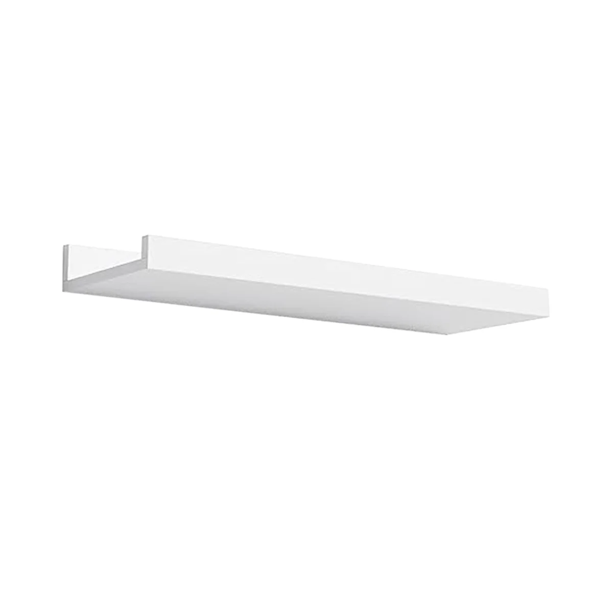 

Floating Shelf Wall-Mounted, Bedroom Modern White Wall Frame, Used for Decoration Living Room Bathroom Kitchen