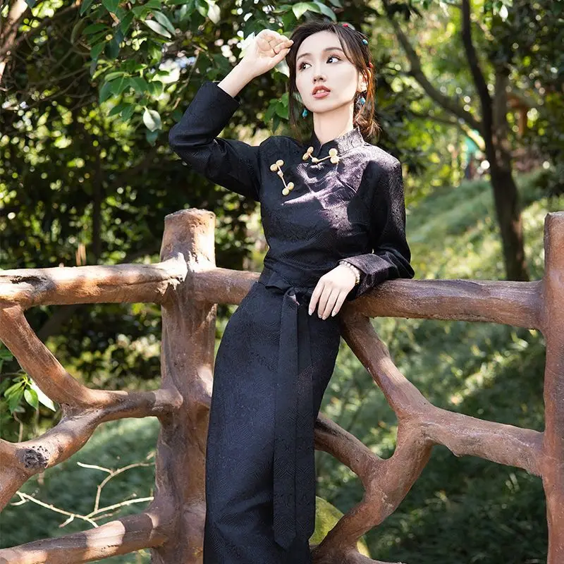 Nieuwe en verbeterde Tibetaanse Bora etnische stijl Lhasa-kleding