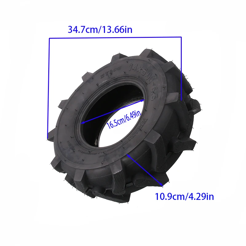 

14x5.00-6.5 off-road vacuum tire suitable for FLJ K6 E2 K14 electric scooter tire
