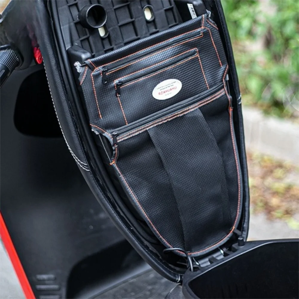 

Creative Antifouling Motorcycle Seat Storage Scratch Resistant Multifunctional Storage Bag Electric Vehicle Scooter Bucket