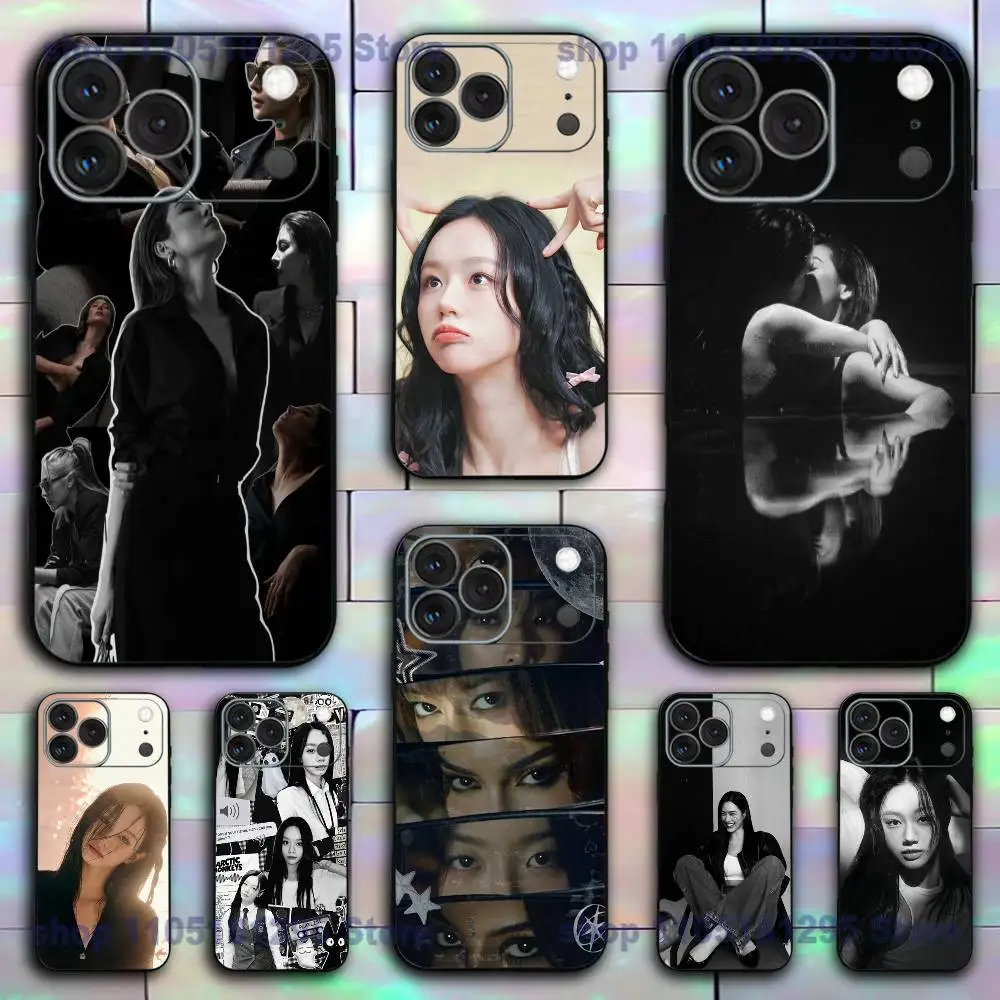 

L-Lee H-Hyes Ri Phone Case For iPhone 17,16,15,14,13,12,11,XR,Pro,XS,Max,XR,Plus,Mini Soft Silicone Black Shockproof