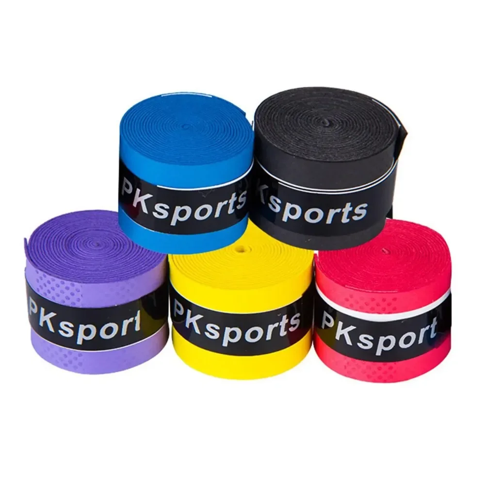 Cinta de agarre para raqueta de tenis, Banda de sudor absorbente de PU para bádminton, Accesorios de Tenis antideslizantes